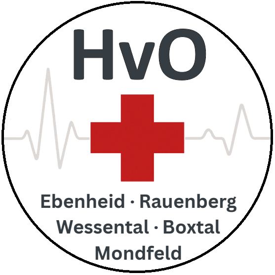 Helfer vor Ort der DRK Ortsgruppe Ebenheid